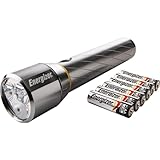 Energizer LED Taschenlampe Große Reichweite Vision HD Metal 6 AA batteriebetrieben 1300 lm 15 h 479, EHDLED6AA, Standard, Standard