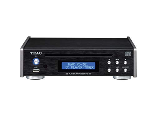 Teac PD-301DAB High End CD-Spieler inkl. DAB/UKW-Tuner, Schwarz