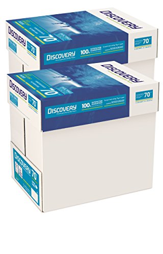 Discovery 70-g/m²-Papier in A4-Format 70 g/m² 10 x Reams (5,000 Sheets) - 2 x Boxes