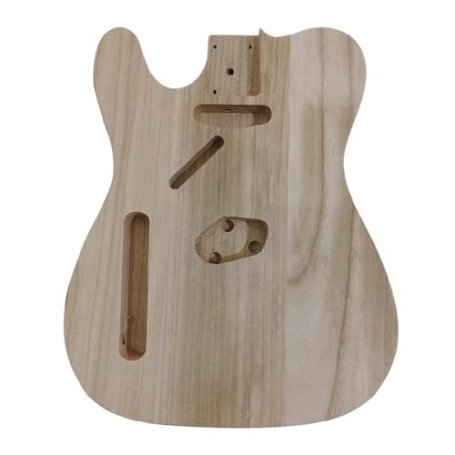 Handgefertigtes Schleifen Unvollendeter Körper Ersatz Holz Gitarre E-Gitarre DIY Zubehör E-Gitarre Handgefertigte Handarbeit