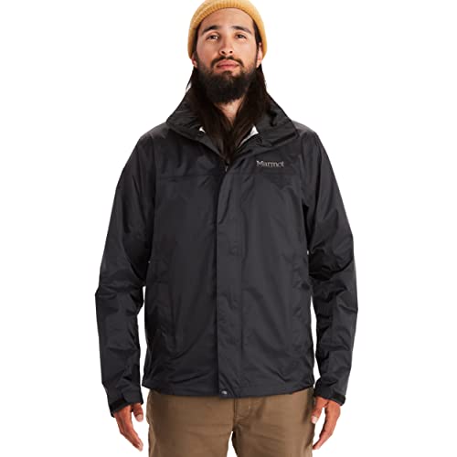 Marmot Herren PreCip Eco Jacket Hardshell Regenjacke, Schwarz (Black), XL