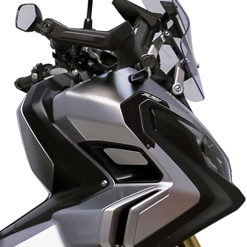 labelbike - 2 3D Harz Aufkleber für Kantenschutzverkleidungen für Roller kompatibel mit Honda X-ADV 750 2017-2020