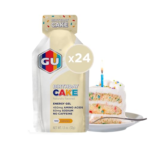 GU - Energy Gel 24 x 32g Birthday Cake