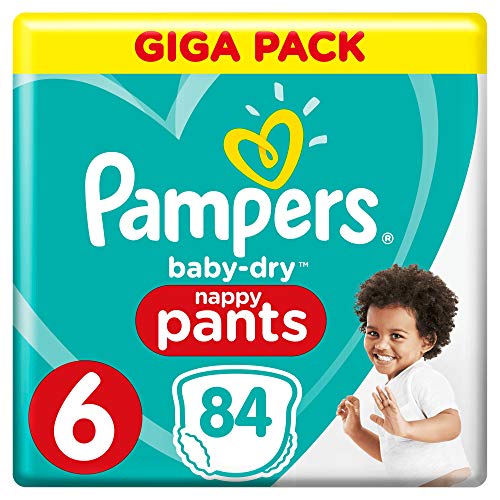 Pampers Baby-Dry Pants Größe 6, 84 Windeln