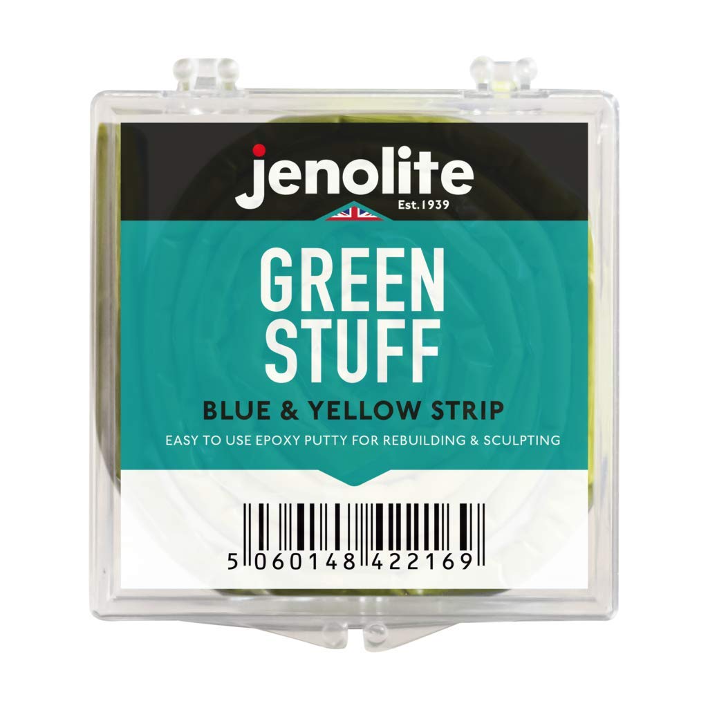 JENOLITE Green Stuff Modellier-/Gaming-Knete, 91 cm
