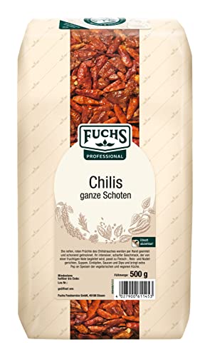Fuchs Chillies ganz, 2er Pack (2 x 500 g)