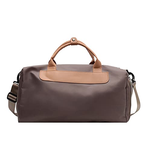 Sporttasche für Damen und Herren Reisetasche Handgepäck Tasche Weekender Bag Schwimmtasche Wasserdicht Travel Bag (Khaki)