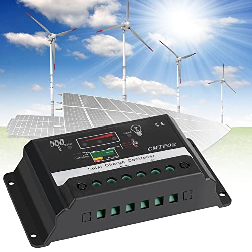 Solarladeregler 30A 12 / 24V Tragbarer Sicherheit Solarpanel Batterieregler Aufladungssteuerpult