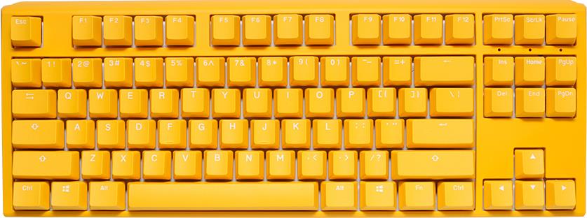 Ducky One 3 TKL Gelb Mechanische Tastatur (Cherry MX Red)