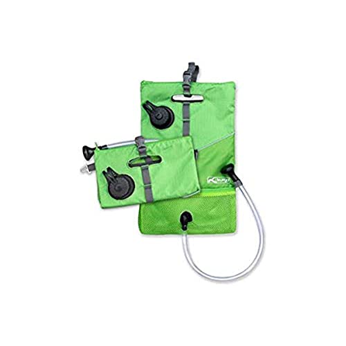 Kurgo Hundedusche für Haustiere, Outdoor-Hundedusche, Hundeduschkopf, für Wandern, Camping, Strand, tragbare Wasserdusche, Hunde-Reisezubehör, hält 6 l Wasser