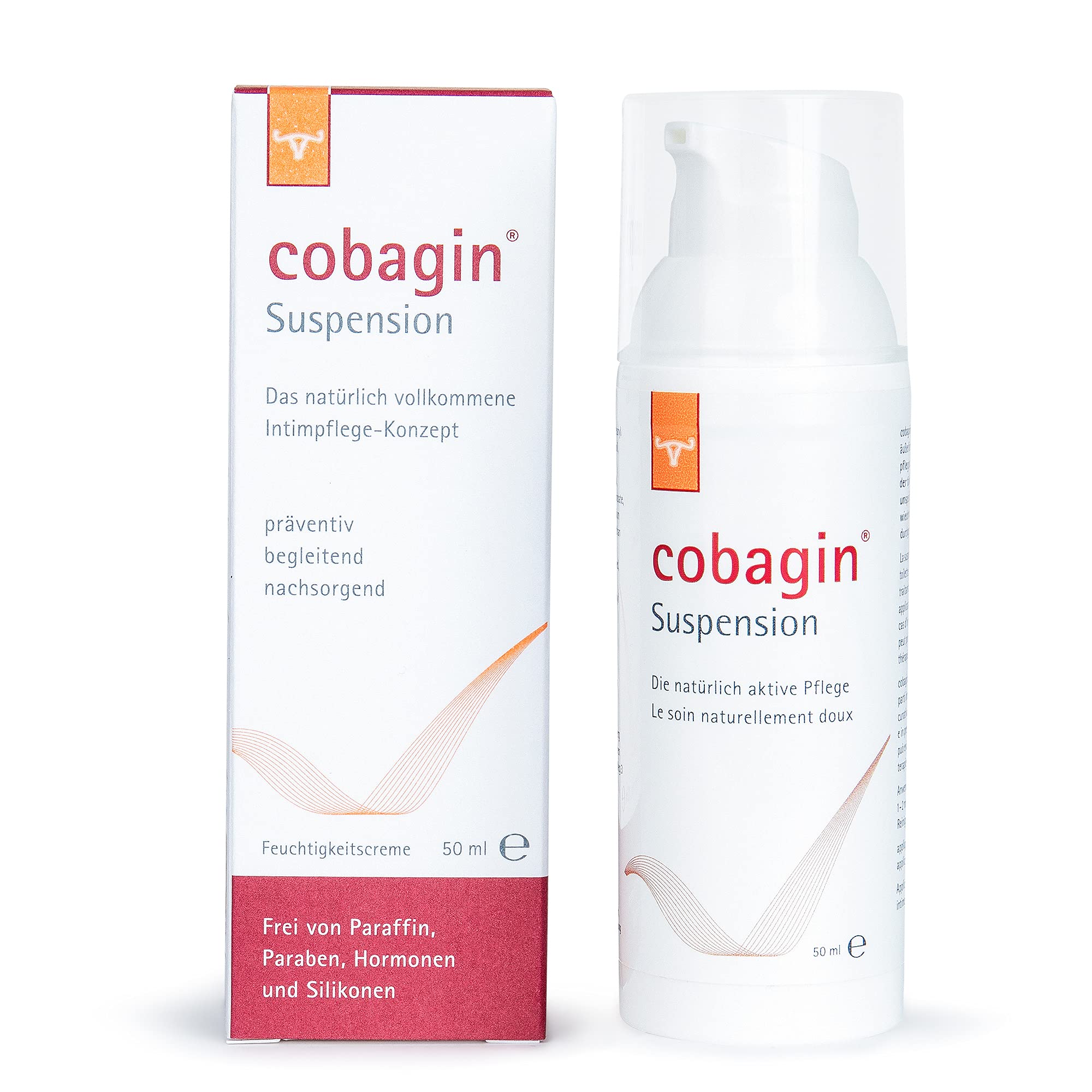Cobagin Suspension 50 ml | Natürliche Intimpflege gegen sehr trockene Haut & Schuppenflechte