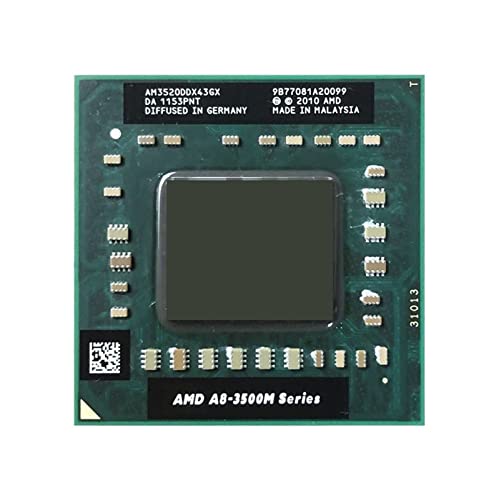 MovoLs CPU-Prozessor kompatibel mit A8-Serie A8-3520M A8 3520M 1,6 GHz Quad Core Quad Thread AM3520DDX43GX Sockel FS1 Verbessern Sie die Laufgeschwindigkeit des Compute