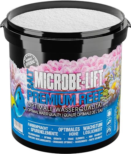 MICROBE-LIFT Premium Reef - Meersalz für optimale Wasserwerte und gesundes Wasser, 10 kg