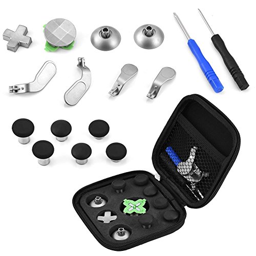 Tihebeyan Multifunktionales Ersatz-Kit Mini-Ersatz-Kit für die Daumenstick-Kappe des Magnetknopf-Controllers, kompatibel mit PS4 / Xbox ONE