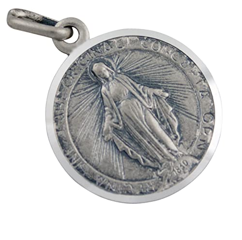 AFP Anhänger Madonna Heilige Maria 925 Sterling Silber AS-427