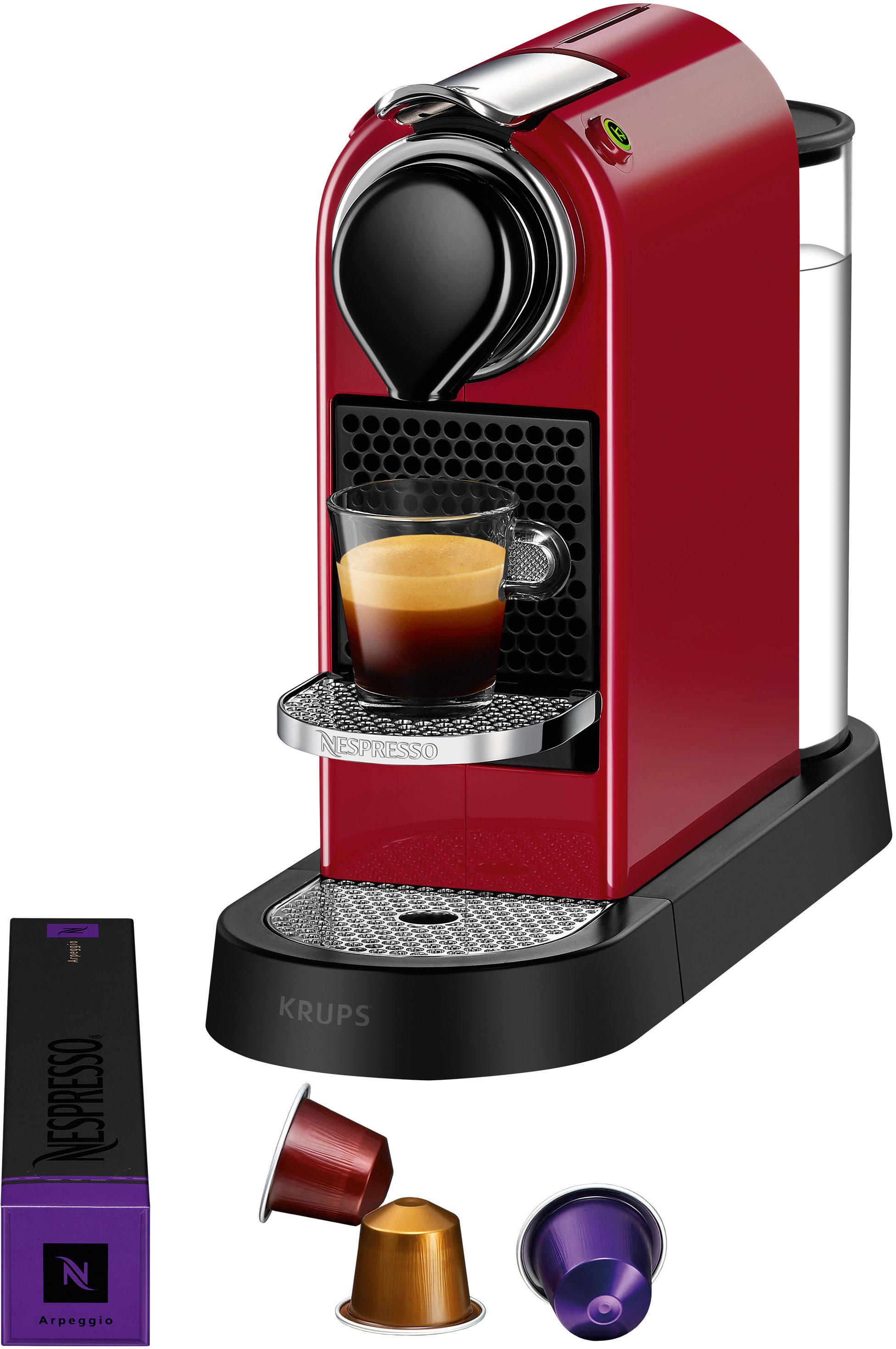 Nespresso Kapselmaschine XN7615 New CitiZ & milk, mit Aeroccino Milchaufschäumer