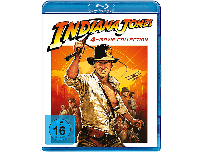 Indiana Jones 1-4 Blu-ray