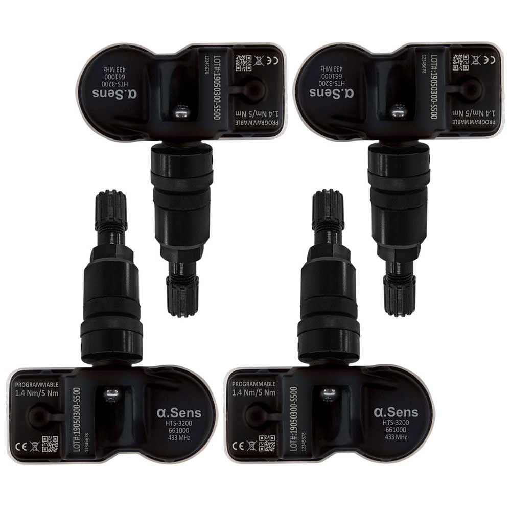 Alpha.Sens RDKS Sensor 4-661180B schwarz kompatibel mit BMW 1er 3er 4er 5er 6er 7er 8er X3 X4 X5 X6 X7 Z4
