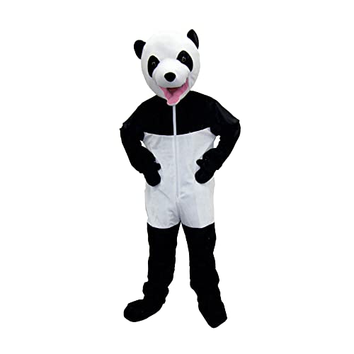 Dress Up America Süßes weiß-schwarzes Panda-Kostüm