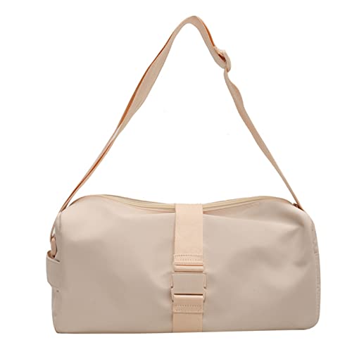 Sports Gym Sling Bag Weekender-Taschen for Damen und Herren Messenger Bag mit großer Kapazität (Color : White1)