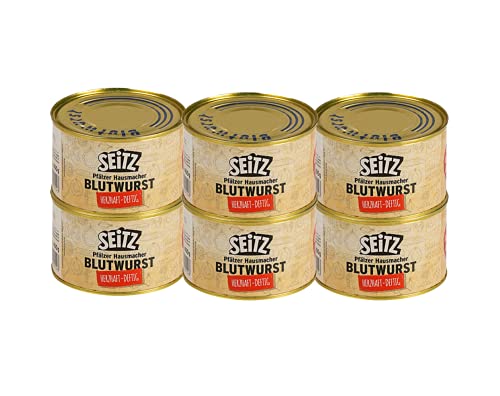 Seitz - Vollkonserven verschiedene Sorten (Blutwurst, 6 x 400 g)