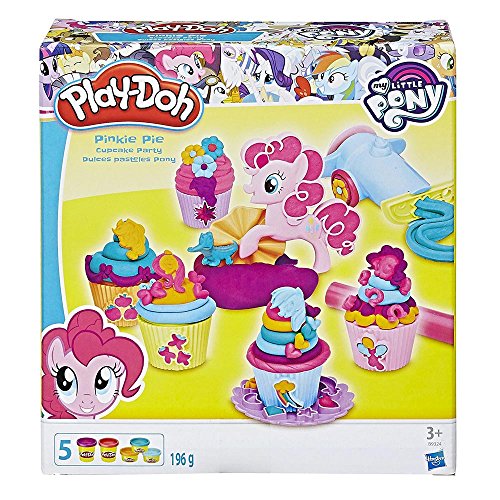 Play-Doh Hasbro B9324EU4 - My Little Pony Pinkie Pies Cupcake Party, Knete