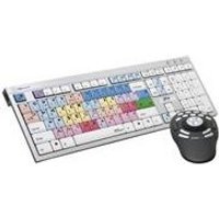 LogicKeyboard LKB-NEWSC-AJPU-UK Tastatur Silber/bunt