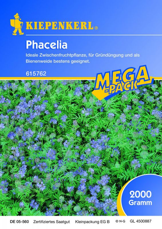 Kiepenkerl Gründünger Phacelia 2kg - 615762