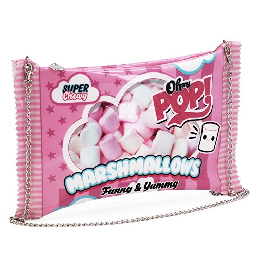 Oh My Pop! Mädchen Marshmallow Stofftasche, Pink