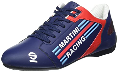 Sparco Unisex Martini Racing Laufschuh, Marineblau, 37 EU