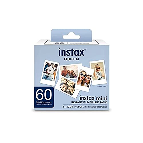 Fujifilm Instax Mini Instant Film Vorteilspack – 60 Fotos