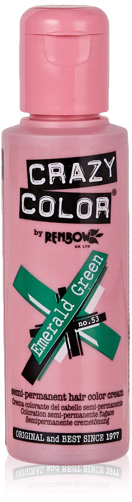 4er Set Crazy Color 53 Emerald Grün 100 ml Haarprodukte