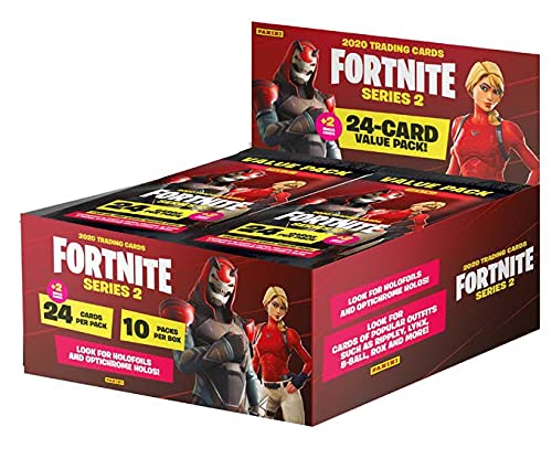 Panini Fortnite Trading Cards Serie 2 Fat Pack Display (10 Booster)