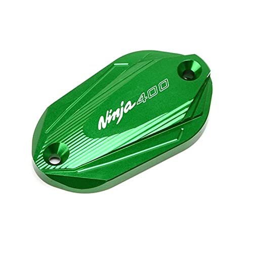 Motorrad Vorderer Bremsflüssigkeitsdeckel Für Kawasaki NINJA400 Ninja 400 Z400 2018 2019 2020 (Farbe : Grün)