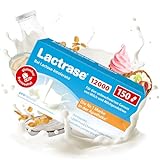 pro natura Lactrase 12000 – 150 Lactase Kapseln bei Lactose-Intoleranz, für den unbeschwerten Genuss von Milch und Milchprodukten