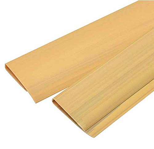 Ribelli PVC Abschlussleiste, 100 cm, bambus-10 Stück