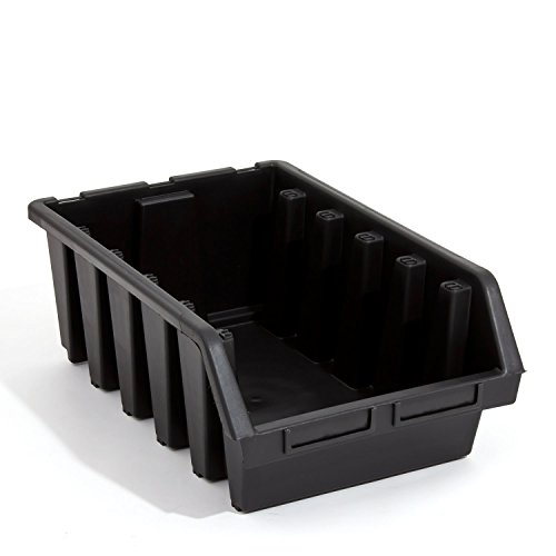 50 Stck. Ergobox Box Stapelboxen schwarz Gr. 5 Regalbox 500x330x187 Kunststoff