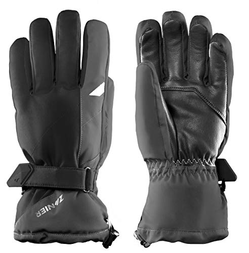 Zanier Unisex – Erwachsene 30098-2000-10 Handschuhe, Schwarz, 10