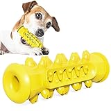Zahnbürste für hunde hundezahnbürste Hundespielzeug Zahnbürstenstab für Hunde Hunde Chew Spielzeug,Gelb