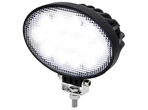 AdLuminis LED Arbeitsscheinwerfer Oval 39 Watt 3120 Lumen, CREE Chips, 60°, Für 12V 24V, IP67 Schutzklasse, 6000K, Zusatzscheinwerfer, Rückfahrscheinwerfer, Suchscheinwerfer, Arbeitsleuchte