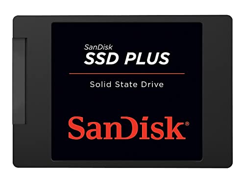 SanDisk SSD PLUS 2TB SATA III 2,5 Zoll Interne SSD, bis zu 545 MB/Sek.