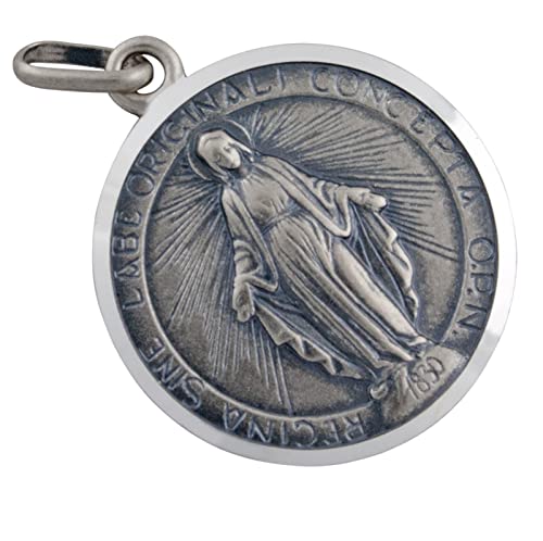 AFP Anhänger Madonna Heilige Maria 925 Sterling Silber AS-424