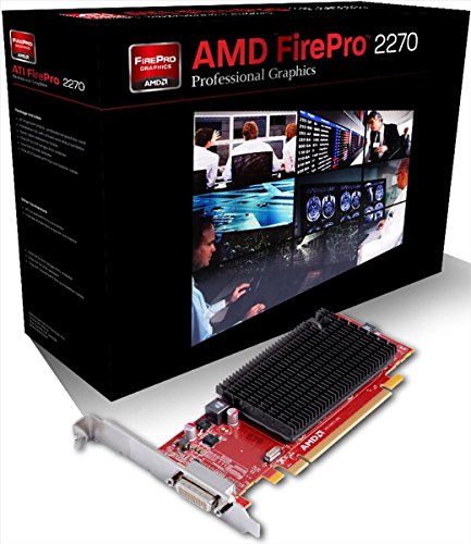 Sapphire AMD Firepro 2270 Grafikkarte ATI (PCI-e, 512MB, GDDR3 Speicher, DVI, 1 GPU)