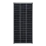 enjoy solar 36V Monokristallines Solarmodul, 182mm Solarzellen 10 Busbars Solarpanel ideal für Wohnmobil, Balkonanlage, Gartenhäuse, Boot (150, watts)