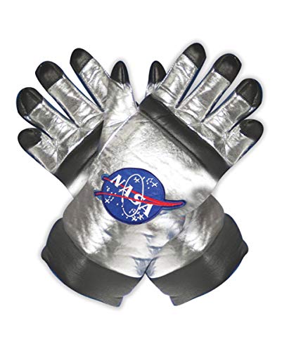 Horror-Shop NASA Astronauten Handschuhe als Kostüm Accessoire