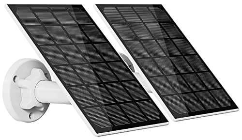 revolt Mini-Solarpanel: 2er - Universal-Solarpanel für Akku-IP-Kameras, 3W, IP65 (Mini-Solarpanel-Module)