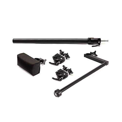 PROAIM Steadycam-System für Kamera-Produktionswagen | für Stabilisatoren, Vest & Flycam Flowline Rigs | Inklusive 2-stufigem 1,75" Mast Riser mit 5/8" Baby Pin Adapter (SS-CT)