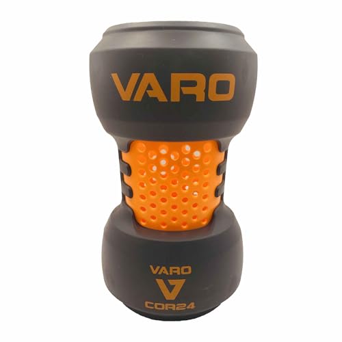 Varo Baseball Unisex-Erwachsene Varo COR Baseballschläger Gewicht 680 g Schlägergewicht, Hyper Orange/Graphit, 24 oz
