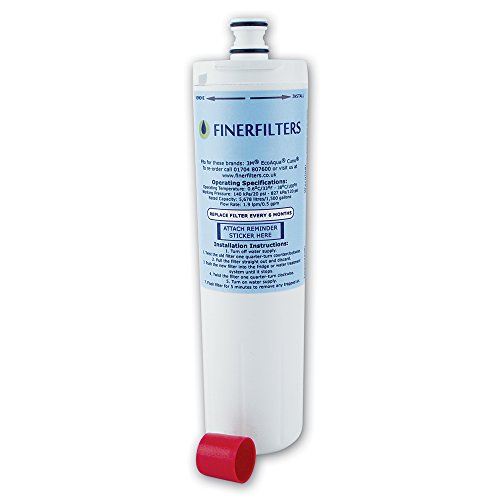 Finerfilters Ersatz-Wasserfilter für Kühlschrank, CS52/452, kompatibel mit Bosch / Neff / Siemens Kühlschrank, ersetzt 5586605/06