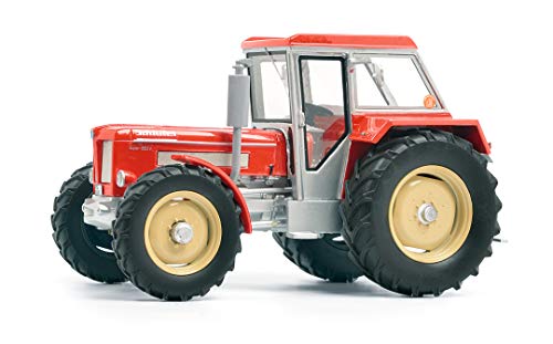 Schuco 450910800 Schlüter 950 V, mit Kabine, Traktor, Modellauto, Limited Edition 500, Maßstab 1:32, Resin, rot